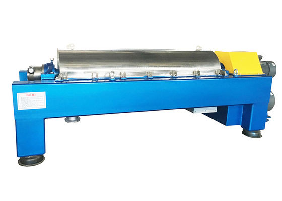 Ununterbrochenes 2 Phase chemisches Lebensmittelindustrie-festes Entwässerungsdekantiergefäß zentrifugiert DSS2205 SS306/316L